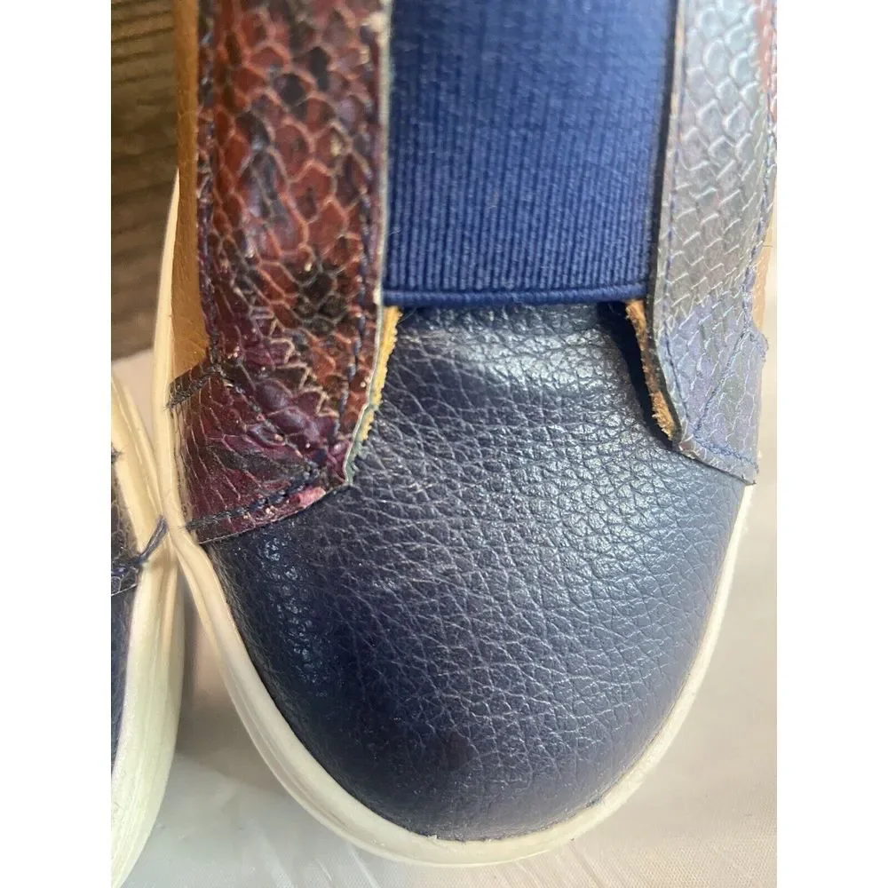 Unisex Marc Joseph‎ New York Leather Slip-Ons- Size 13- Very Nice